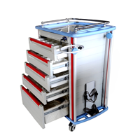 ترالی احیا 5 کشو ABS