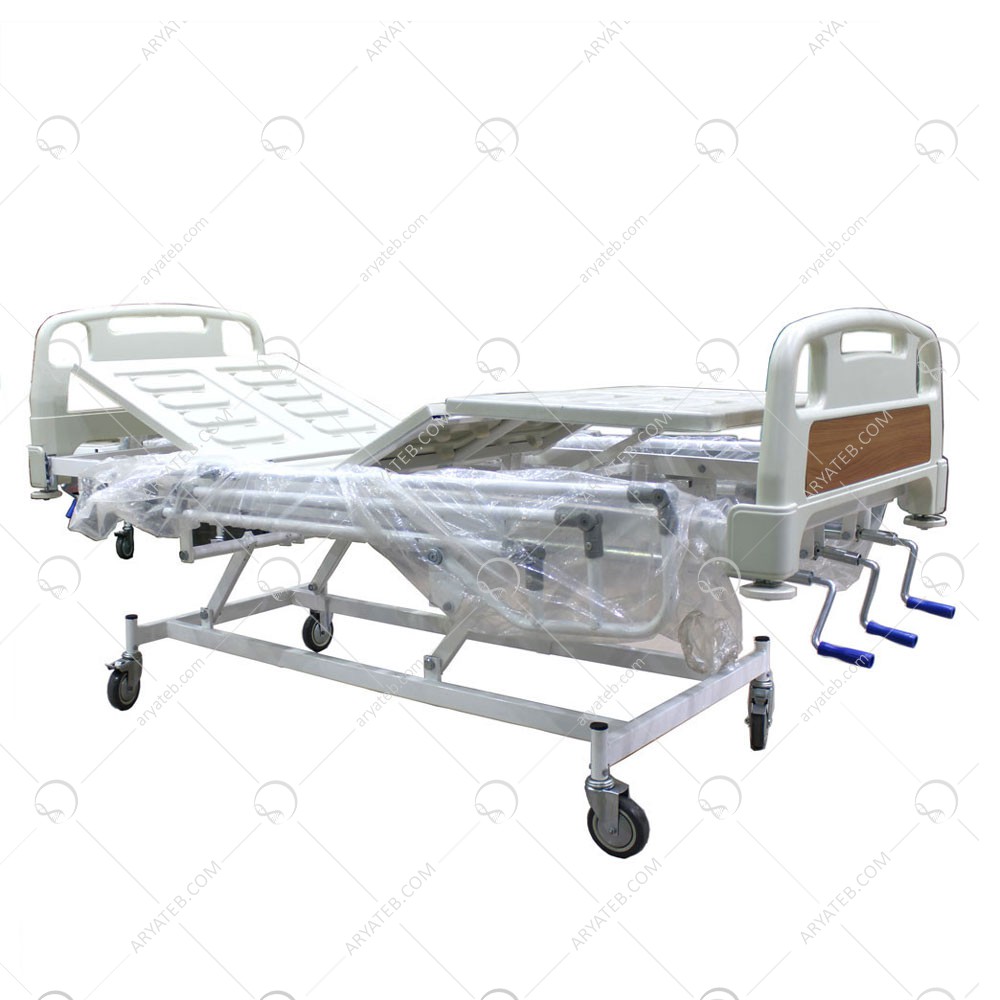 تخت سه شکن مکانیکی رویه abs با تنظیم ارتفاع